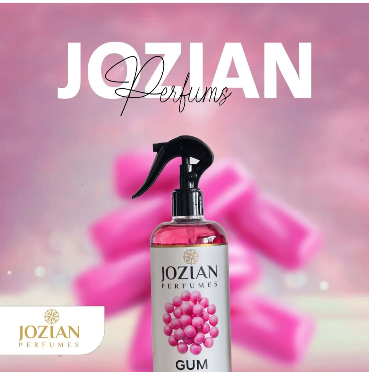 מטהר אוויר ומצעים JOZIAN 400 LG בניחוח GUM