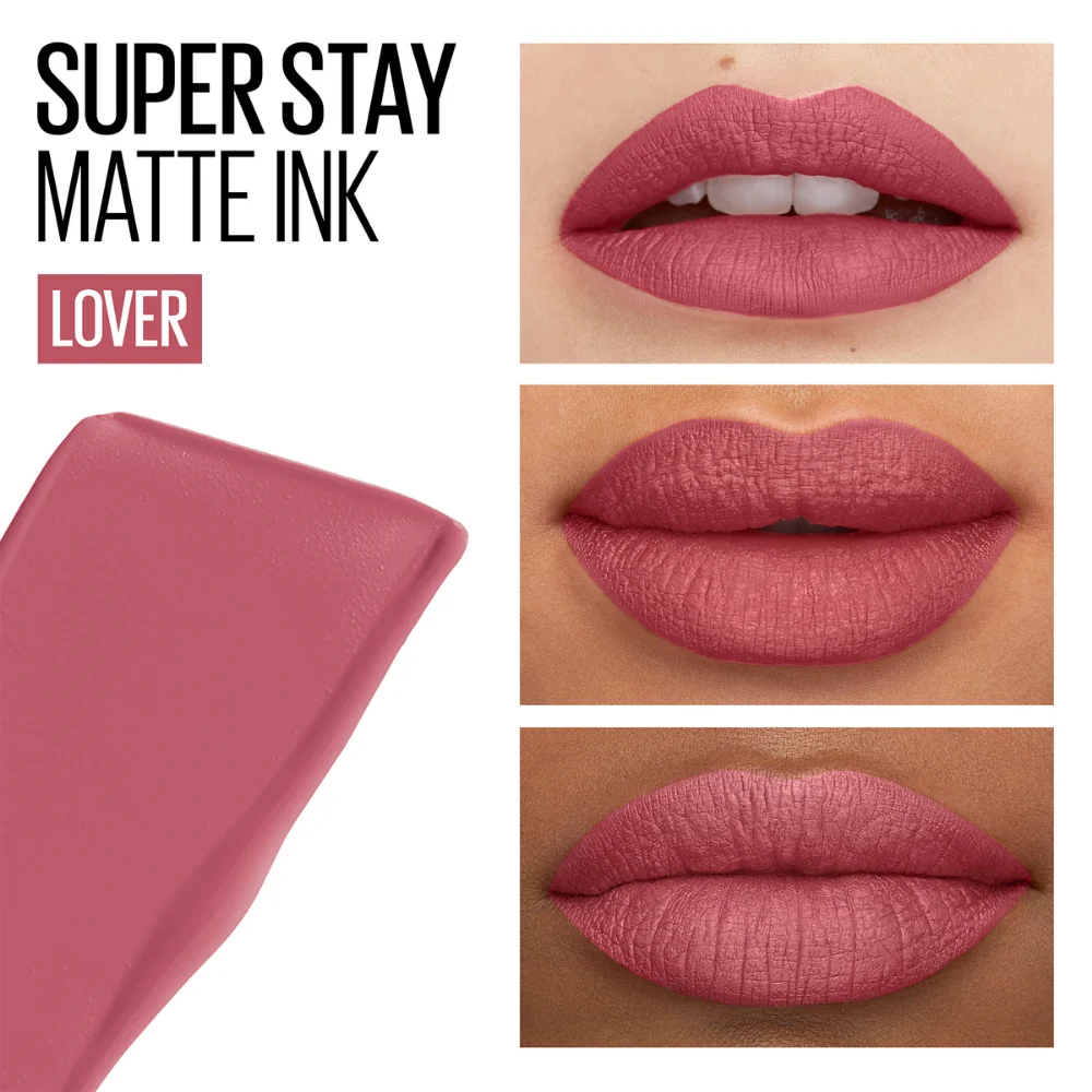 MAYBELLINE SUPER STAY MATTE INK LIPSTICK LOVER 15 2