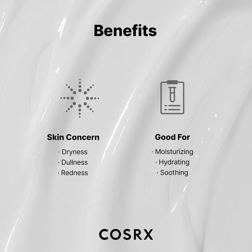 תחליב לחות אולטרה ללא שמן Cosrx - 100 מ"ל | תחליב פנים ללא שמן Cosrx לחות - 100 מ"ל - 100 מ"ל 5