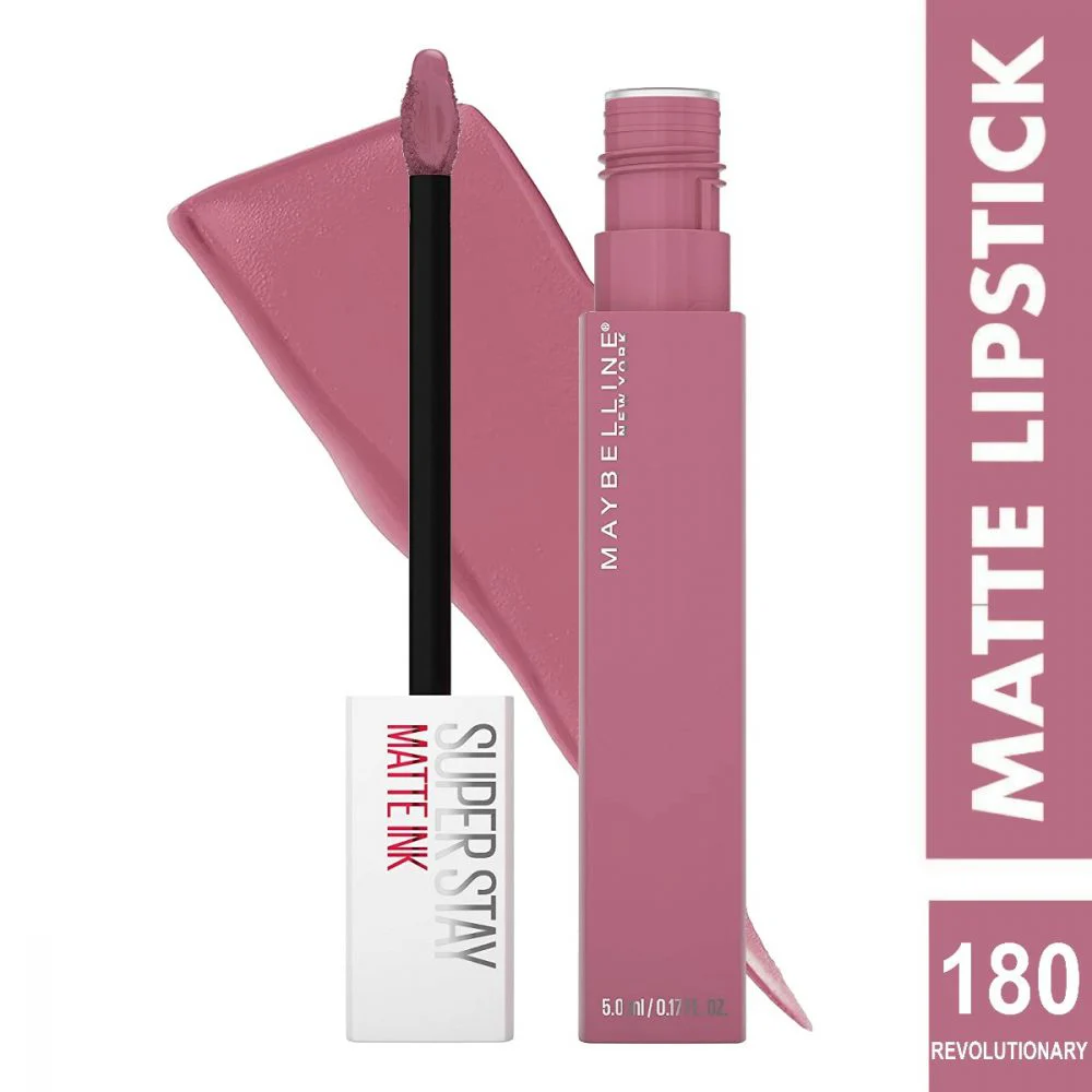 מייבלין ניו יורק Superstay Matte Ink Liquid Lipstick 180 מהפכני 2