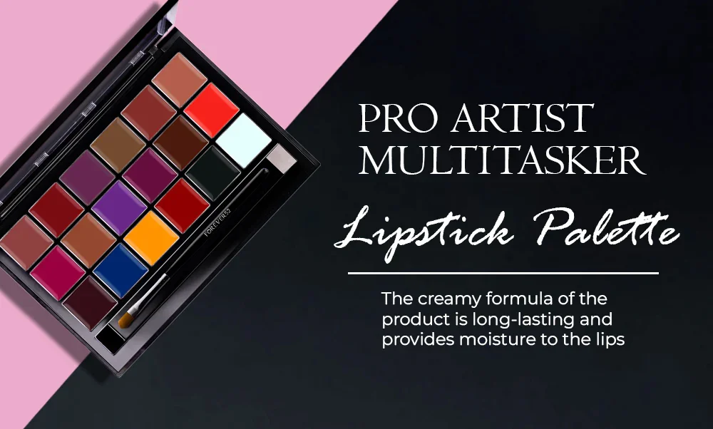 Forever 52 Multi-Purpose Lipstick Palette MPL001 לאמנים מקצועיים 4