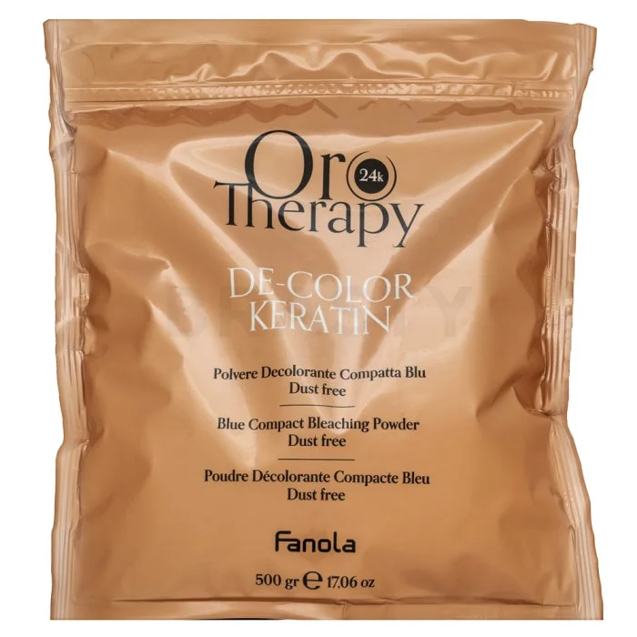 אבקת הבהרת עור עם קרטין מבית Fanola Orthotherapy 500 גרם