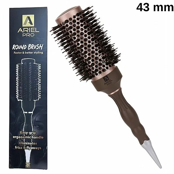 מברשת שיער מקצועית של ArielPRO 88812-43, 43 מ"מ