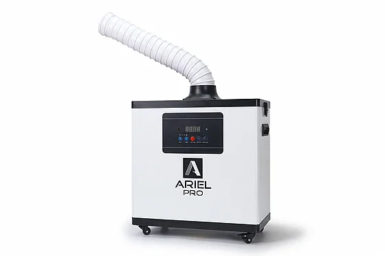 מכשיר לחילוץ אבק וריחות מקצועי של ARIEL PRO 2