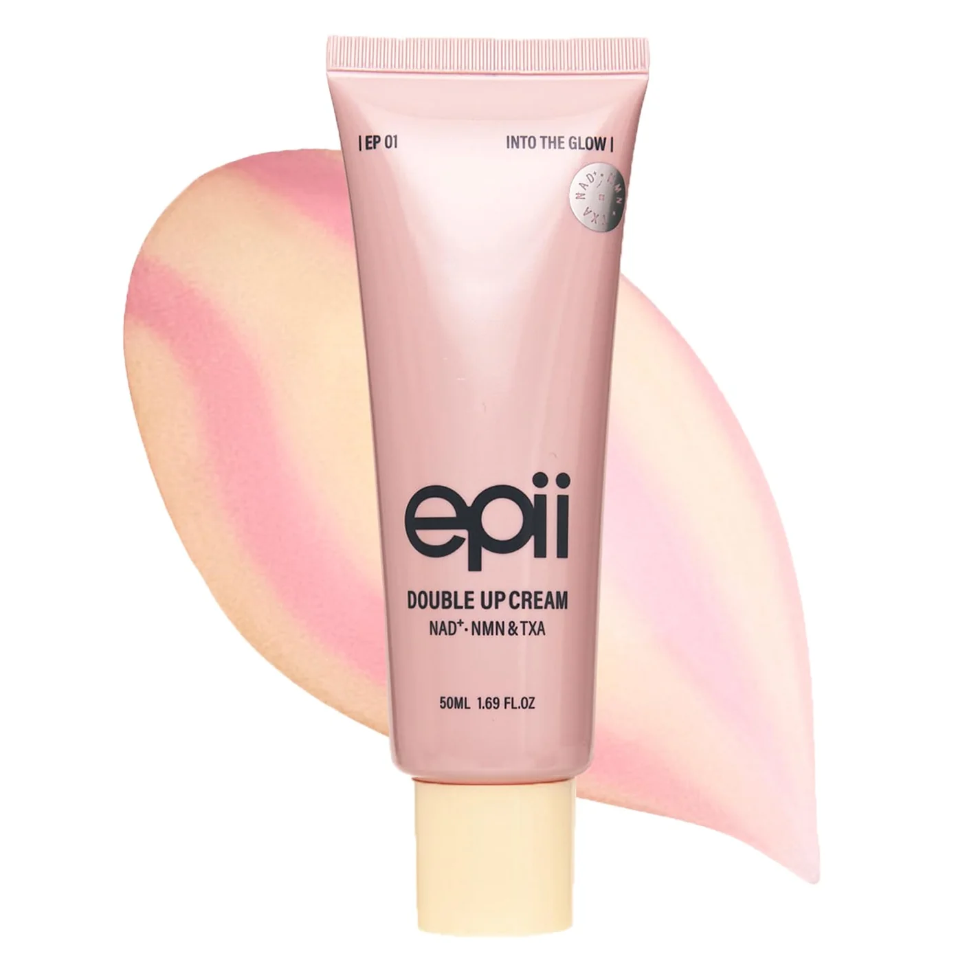 Epi Double Up Cream עם NAD+, NMN ו-TXA להבהרת והידוק העור - 50 מ"ל