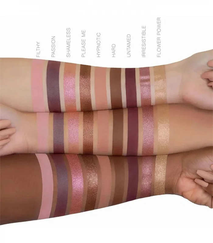 פלטת צלליות בעירום שובבה מבית Huda Beauty 2