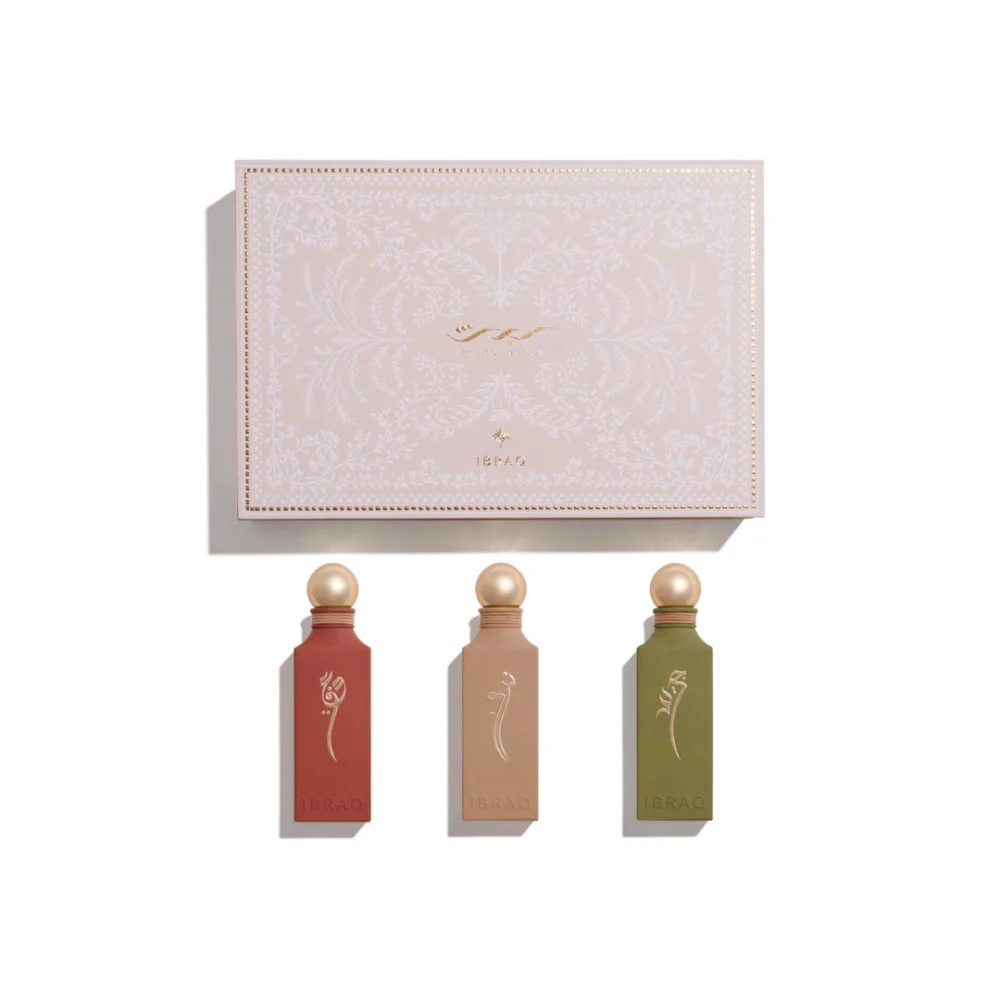 SET IRTH FROM IBRAQ - Irth Collection מאת Ibraq Ibrahim Al Qurashi – 3 בשמים x 100 מ"ל