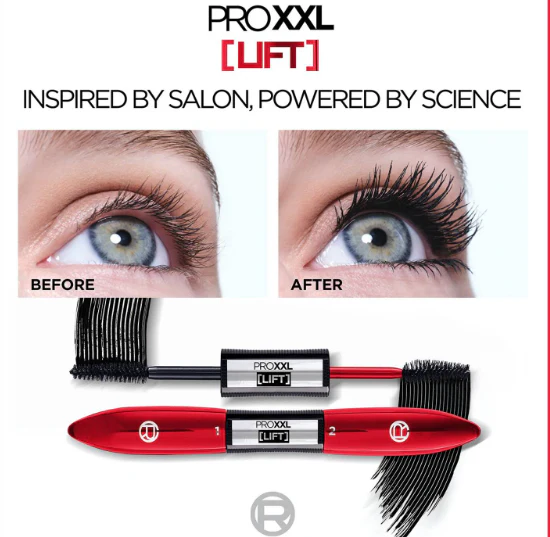 לוריאל Xxl Lift Mascara - 7.2 מ"ל | לוריאל טוש נפח והרמה - 3 מ"ל 4