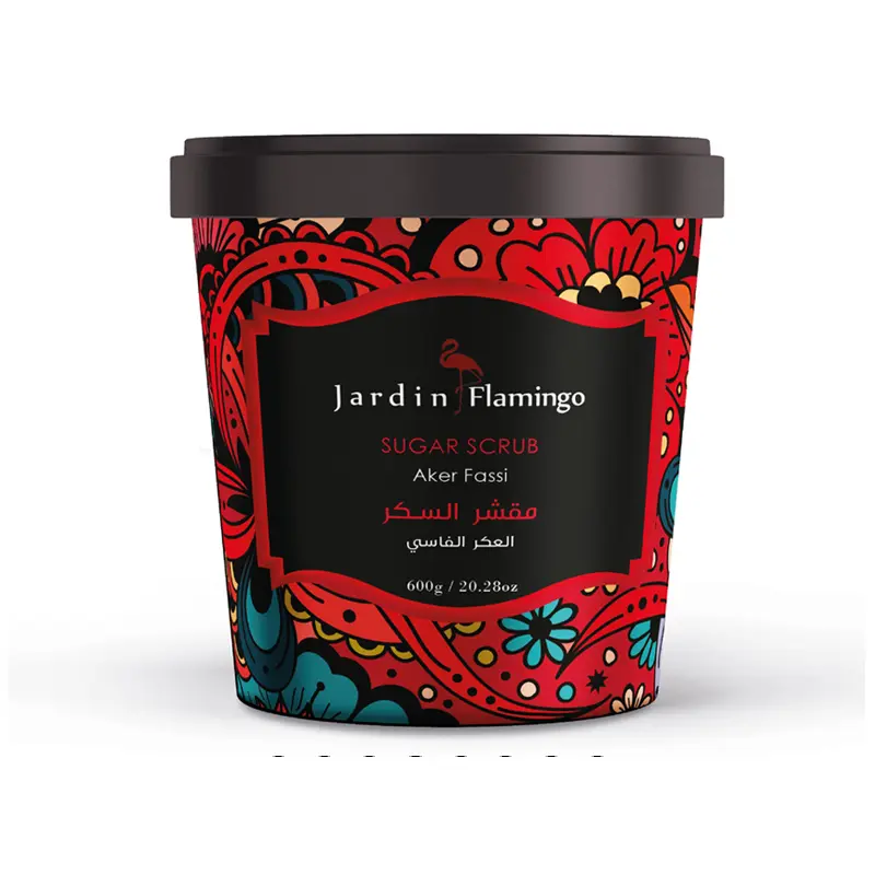 JARDIN FLAMINGO AKER FASSI SUGAR SCRUB 600G