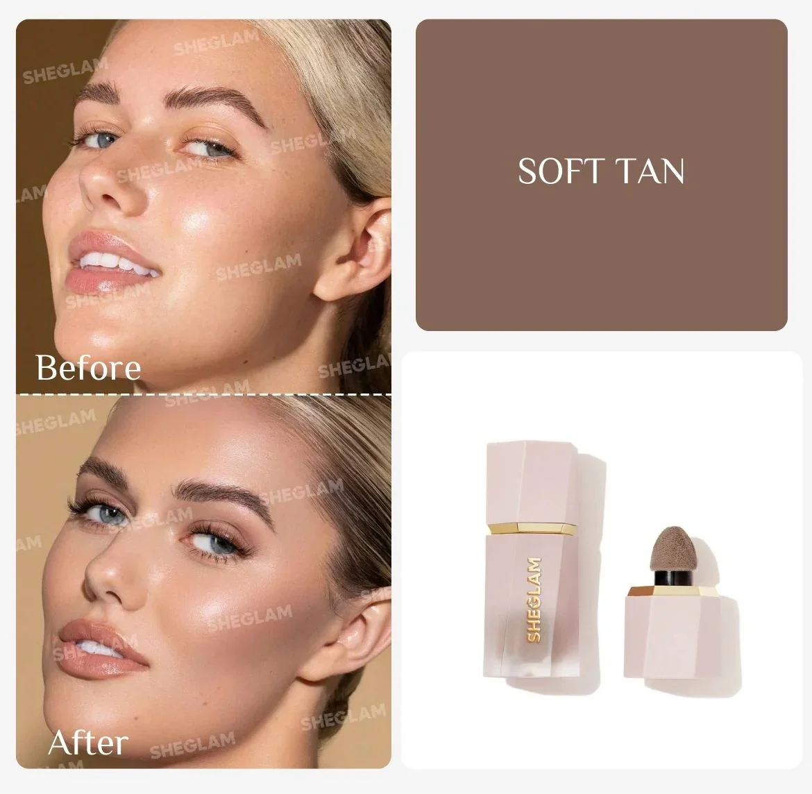 Sheglam Sun Sculpt Liquid Contour | Shiklam Contour SOFT TAN Liquid Contour 2