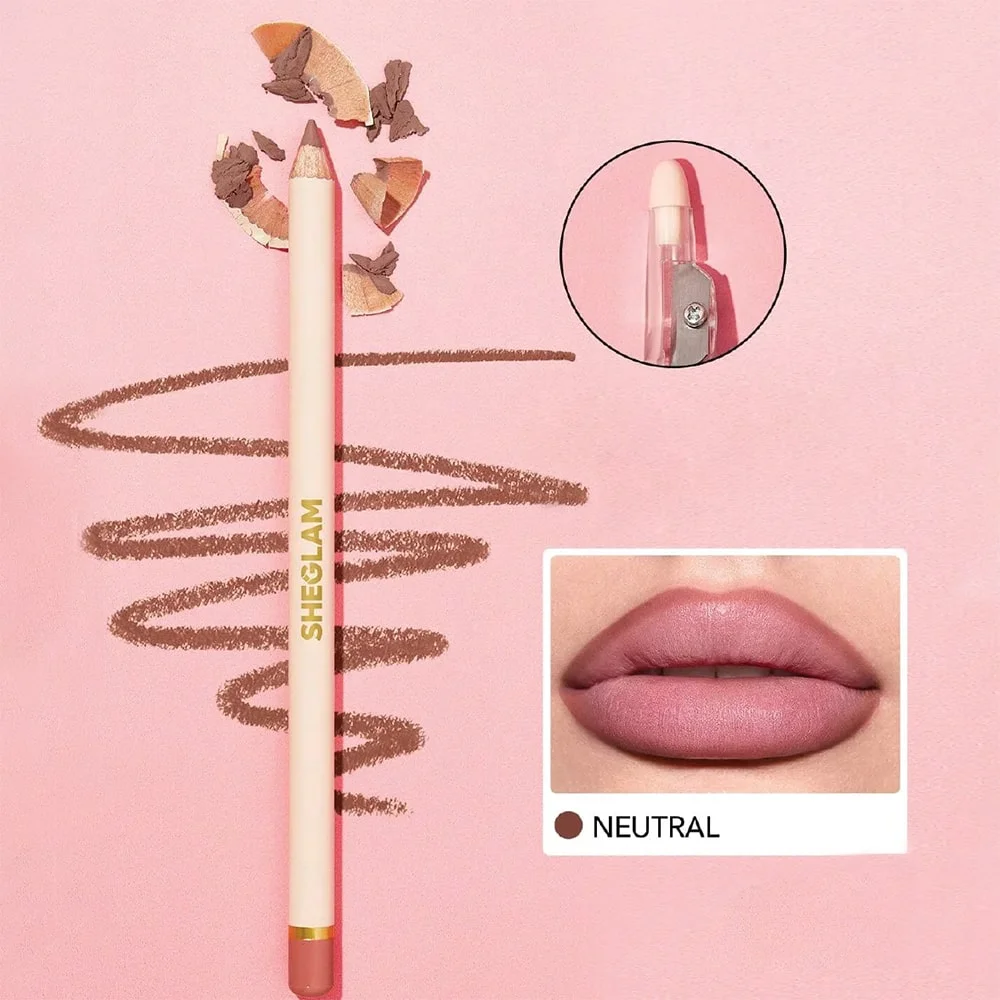 Shiglam Lip Facts Lip Liner - 1.7 גרם נייטרל