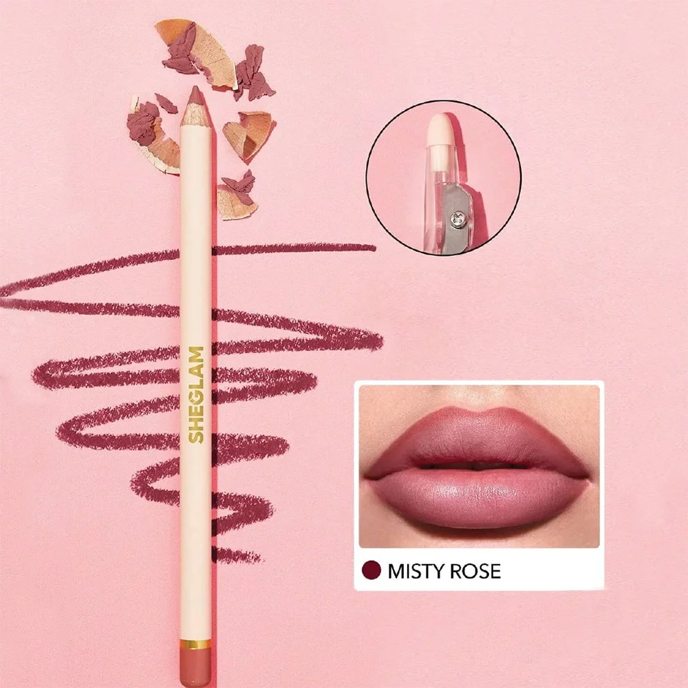 Shiglam Lip Facts Lip Liner - 1.7 גרם MIST ROSE