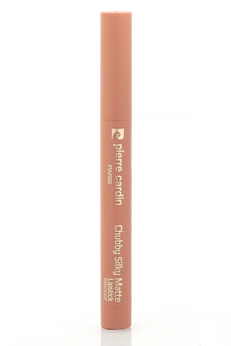שפתון פייר קרדין Chubby Silky Matte – שפתון רך מאט עמיד למים – Latte Nude – 616 2