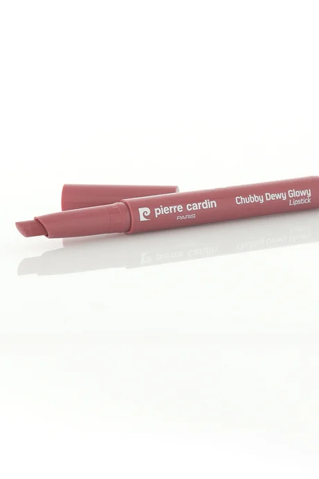 שפתון פייר קרדין Chubby Silky Matte - עמיד למים - שפתון מט רך - Soft Nude - 610 4