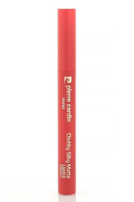 שפתון פייר קרדן Chubby Silky Matte - שפתון רך מאט עמיד למים - אדום לוהט - 609 2