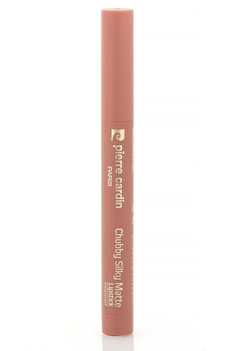 שפתון פייר קרדן Chubby Silky Matte - שפתון עיפרון רך עמיד למים - Soft Beige - 615 2