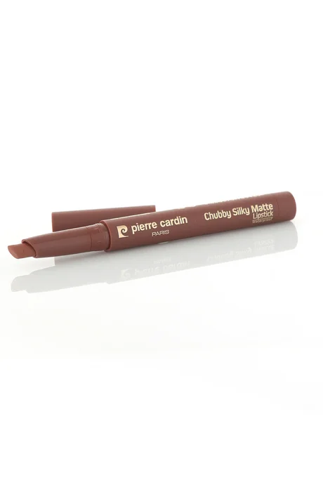 שפתון פייר קרדין Chubby Silky Matte – שפתון רך מאט עמיד למים – זמש – 613 4