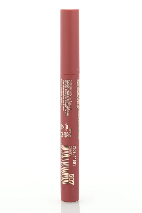 שפתון פייר קרדין Chubby Silky Matte - עמיד למים - עיפרון שפתיים רך מאט - דובדבן - 607 5