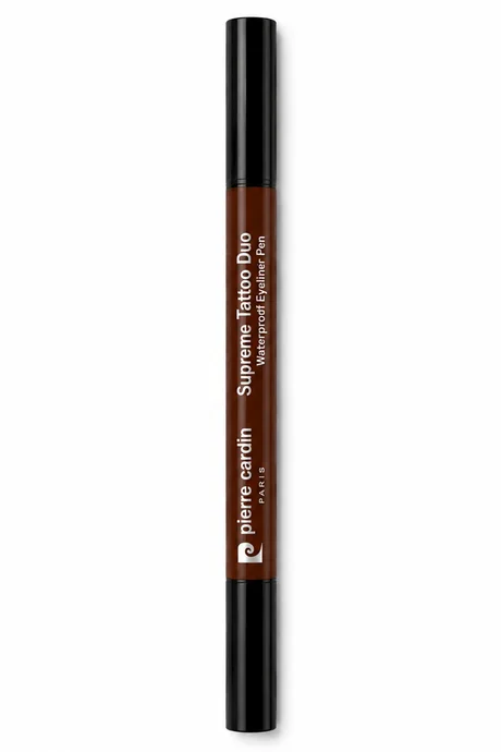 Pierre Cardin Supreme Tattoo Duo עיפרון אייליינר עמיד למים - חום-01