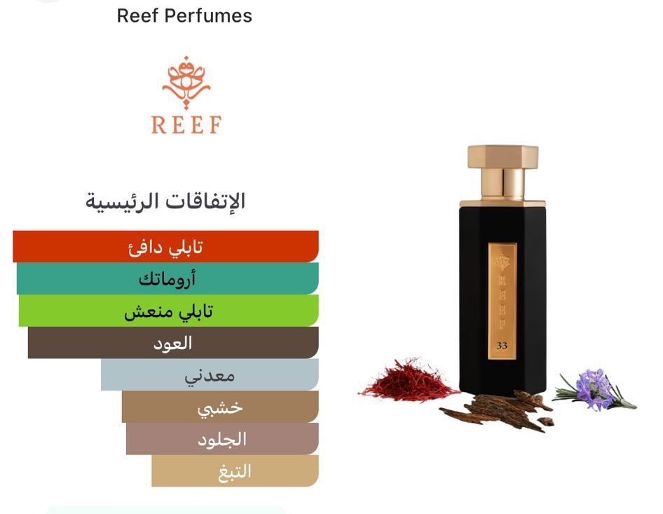 عطر ريف 33 للجنسين REEF 33 3