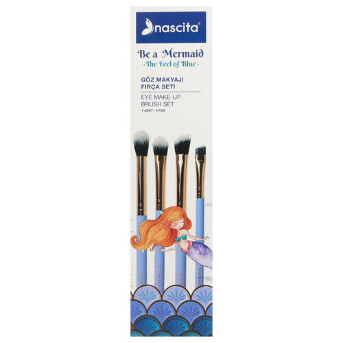 סט מברשות איפור Nascita (4 חלקים)