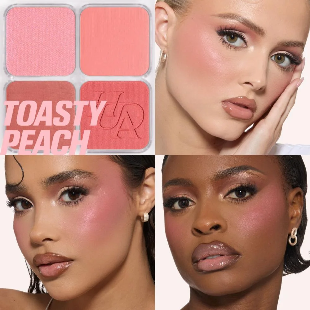 Huda Beauty Blush Pallet - TOASTY PEACH 2