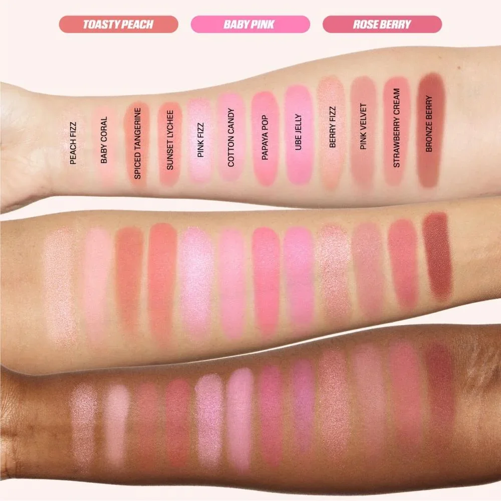 Huda Beauty Blush Pallet - TOASTY PEACH 3