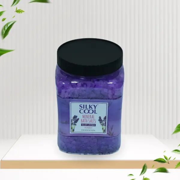 Silky Cool Natural Salt 3 ק"ג לבנדר
