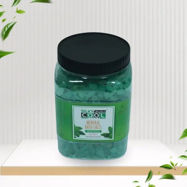 Silky Cool Natural Salt 3 ק"ג עם נענע
