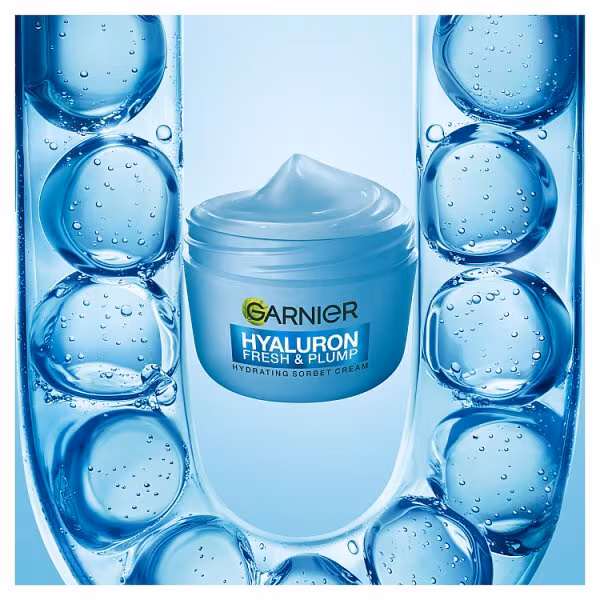 קרם סורבה טרי ושזיפים של Garnier Hyaluron עם חומצה היאלורונית 2