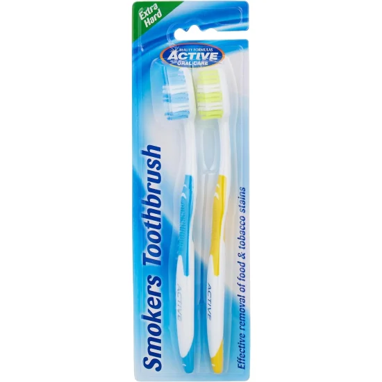 מברשת שיניים של Beauty Formula Smokers, מארז של 2