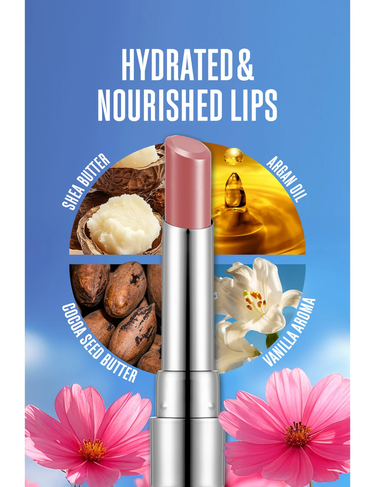 floramar Sheer Up Lipstick 023 Candy Crush 8