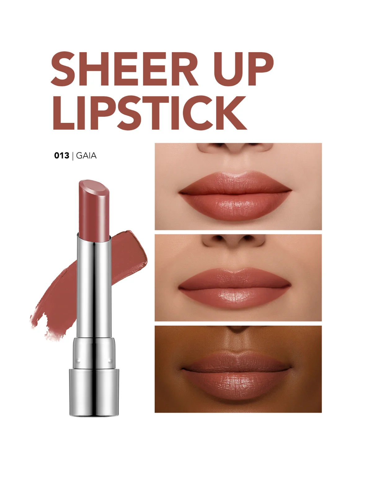 flormar Sheer Up Lipstick 013 Gaia 3