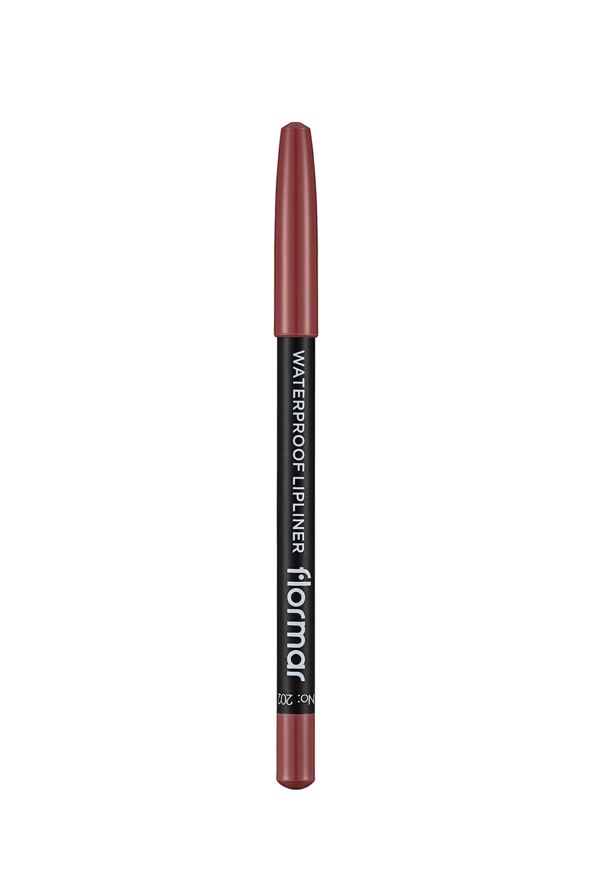 flormar Waterproof Lipliner 202 Soft Pink Brown 3