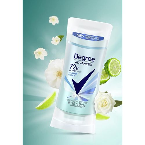 Degree Advanced 72H MotionSense Shower Clean 74g 2