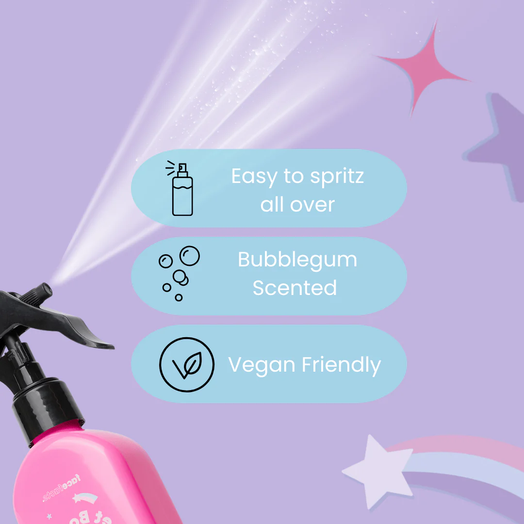 עובדות פנים Sweet Skin Sweet Body Mist - טעם בועות (200 מ"ל) 2