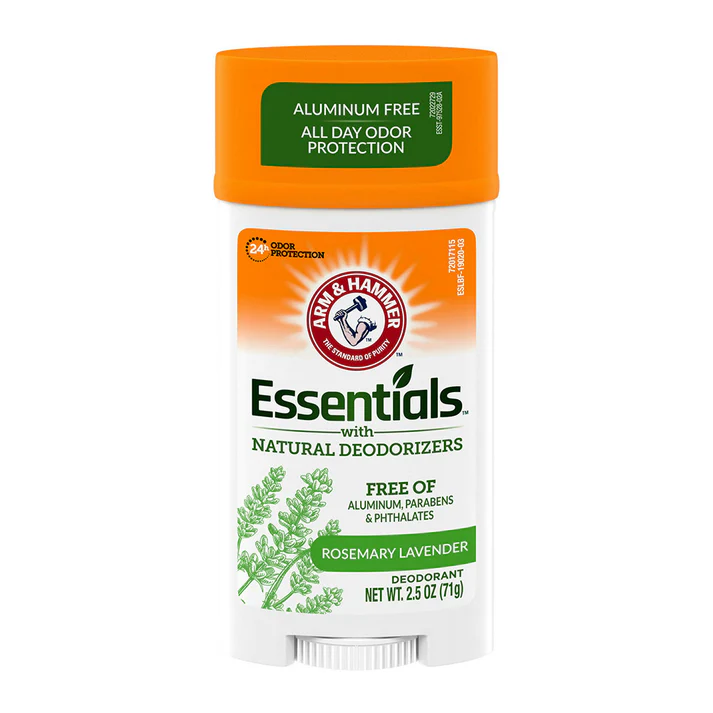 דאודורנט טבעי Arm & Hammer Essentials בניחוח רוזמרין ולבנדר